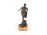 Nő a patak felett Parenta bronz szobor 40 cm
