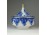 Régi nagyméretű Wallendor porcelán bonbonier