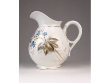 Antik porcelán tejszínes kiöntő 14 cm