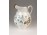 Antik porcelán tejszínes kiöntő 14 cm