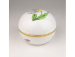 Tulipánmintás Herendi porcelán bonbonier